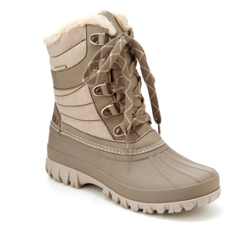 New Jambu JBU CASEY WATERPROOF boots in Taupe/Dark Taupe